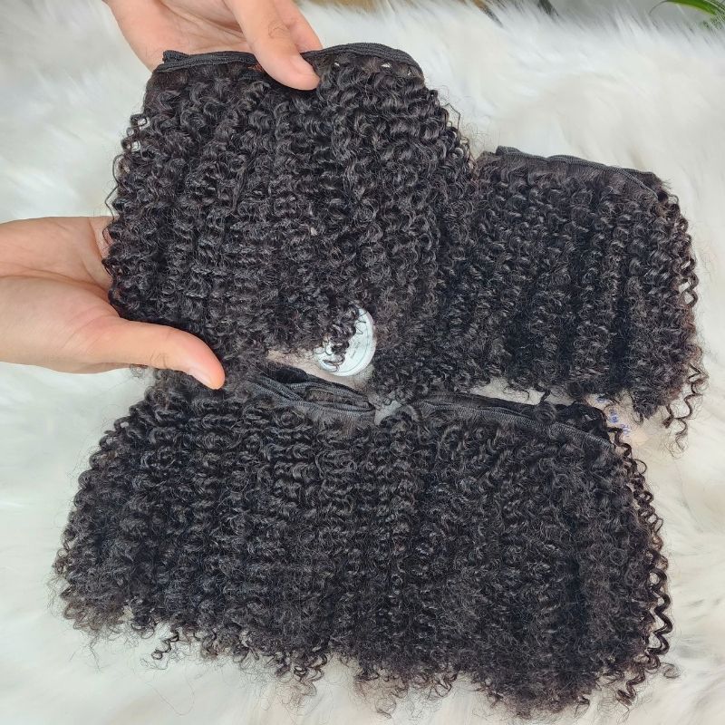 ✨ Premium Afro Kinky Curly Human Hair
