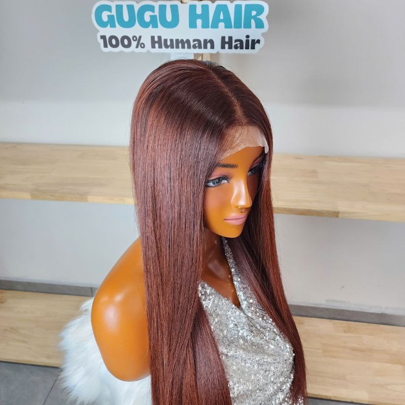 Bone Straight Human Hair Wig 26 inches