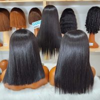 Glueless Vietnamese Raw Hair Double Drawn Bone Straight Wig 5 Bone Straight Human Hair Wig - Vietnam Hair Extensions