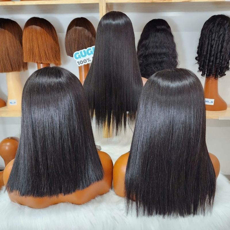 Bone Straight Human Hair Wig - Vietnam Hair Extensions