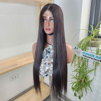 Raw Vietnamese Silky Straight Wig Human Hair Extension Bulk Price Long Straight