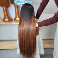 Long Vietnamese Virgin Human Hair Wig for Black Women