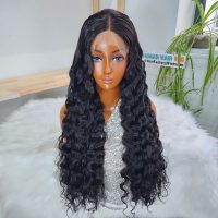 Premium Deep Wave Human Hair Wig with Closure | GUGU HAIR 2 Human Hair Natural Women Deep Wave Closure Wig,
