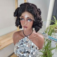 Virgin Bouncy Curls Short - Vietnamese Human Hair Wigs - Vietnamese hair