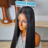 Vietnam Bone Straight Wig Raw Hair Double Drawn Vietnamese Wig 26 28 Inch Straight 3 Straight Human Hair Wig Lace Front Wig Raw Vietnamese Hair Gluless HD