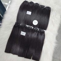 raw straight hair bundles with closure