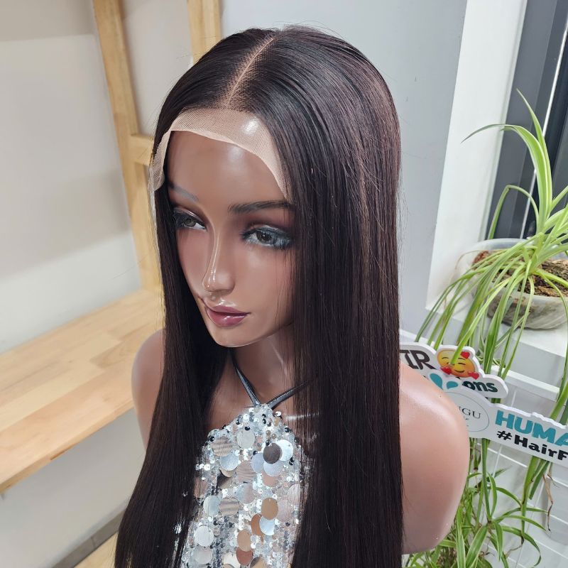 Bone Straight Lace Closure Wig – Luxury Vietnamese Human Hair