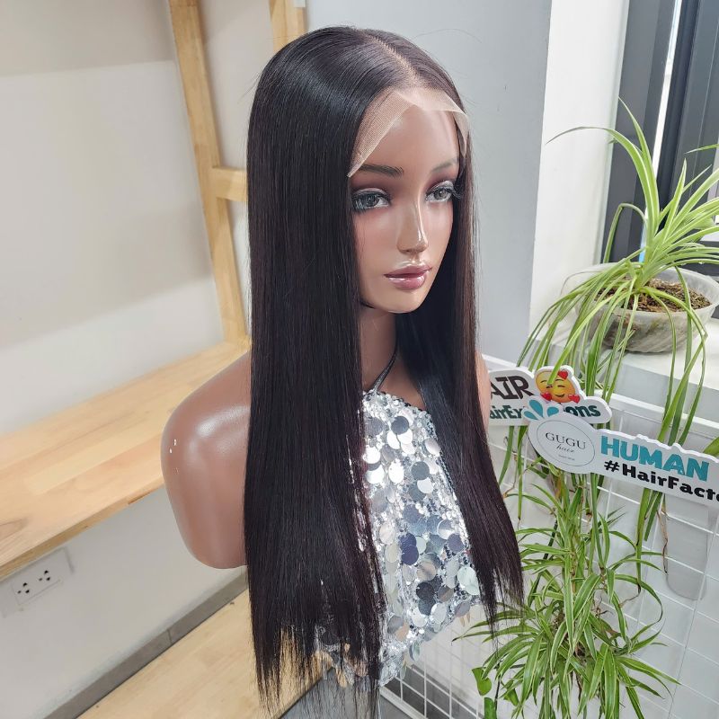 Bone Straight Lace Closure Wig – Luxury Vietnamese Human Hair