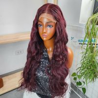 26 Inch Natural Color Body Wave Lace Front Wigs