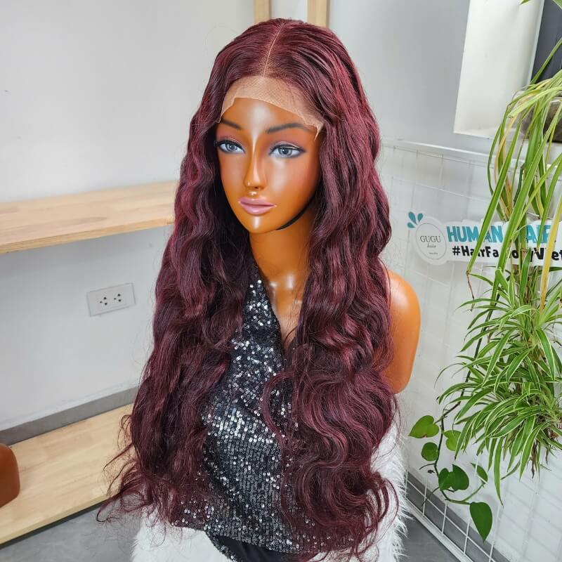 26 Inch Natural Color Body Wave Lace Front Wigs