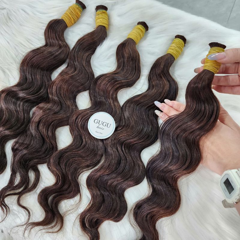 body wave bulk hair extensions for braiding