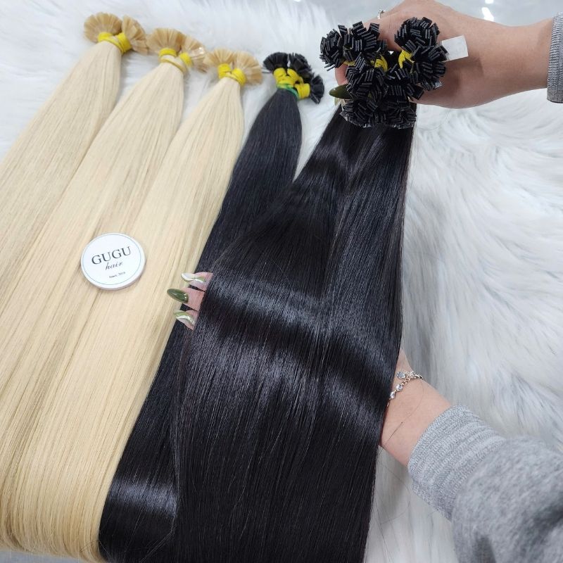 Premium Flat Tip Keratin Hair Extensions