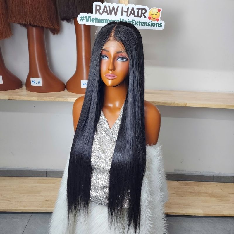 Natural Black Human Hair Wig - Best Vietnamese Hair Supplier
