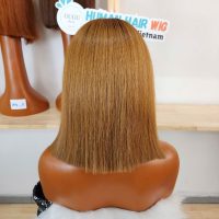Super Double Drawn Ombre Brown Blonde Bob Wig Human Hair | GUGU HAIR