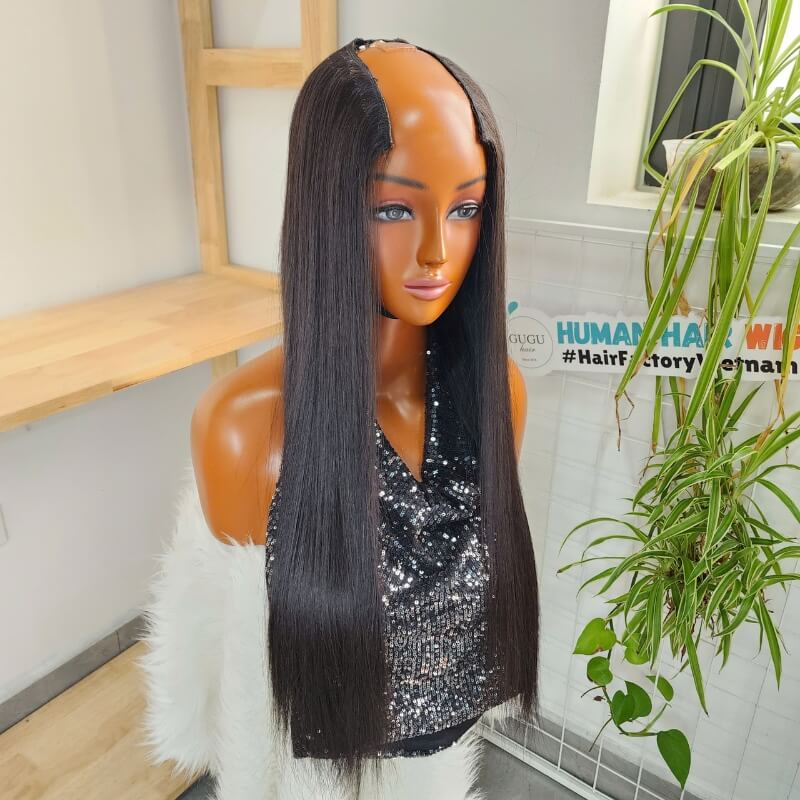 U Part Wig - High-End Quality Vietnamese Raw Virgin Hair