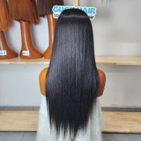 Vietnamese Bone Straight Human Hair Wig - Natural Black 100% Human Hair
