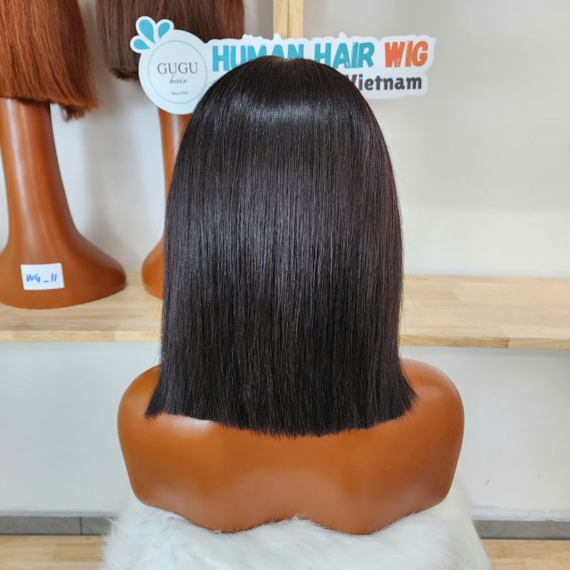 Lace Front Bob Wigs – Natural, Stylish & Flawless HD Lace Bob Wigs 6 Silky Bone Straight Vietnamese Bob Wig – 13x4 Frontal Lace