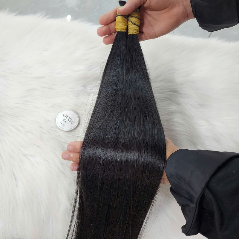 Virgin Vietnamese Hair: Premium Quality, Raw Hair & Trusted Vietnamese Hair Suppliers 2 Virgin Vietnamese Bulk Human Hair – Silky Straight Premium Hair Extensions