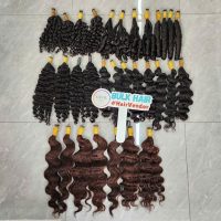 Human Braiding Hair Water Wave Bulk Human Hair GUGU | Best Raw Hair Extensions 5 Human Braiding Hair Water Wave Bulk Human Hair for Braiding
