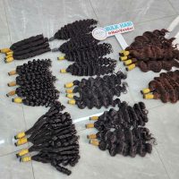 Human Braiding Hair Water Wave Bulk Human Hair GUGU | Best Raw Hair Extensions 2 Human Braiding Hair Water Wave Bulk Human Hair for Braiding