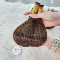 Best Quality Brown Color_100% Vietnamese Raw Hair Straight