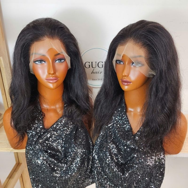 Raw Vietnamese Straight Hair Closure Wig HD