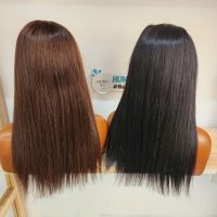 18 Inches SDD Bone Straight 200g with 5x5 Closure - GUGU HAIR – Premium Virgin Human Hair Wig