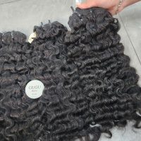 18 Inch Black Deep Wave Weft Hair - Vietnamese Human Hair Extensions (3)