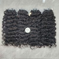 18 Inch Black Deep Wave Weft Hair - Vietnamese Human Hair Extensions (3)