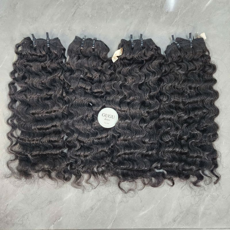 18 Inch Black Deep Wave Weft Hair - Vietnamese Human Hair Extensions (3)
