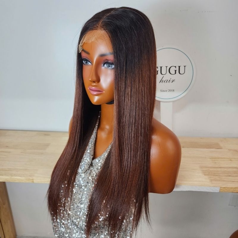 Bone Straight Wig 2x6 SDD 20 Inches 300G Made From Human Hair Sell With Price Factory