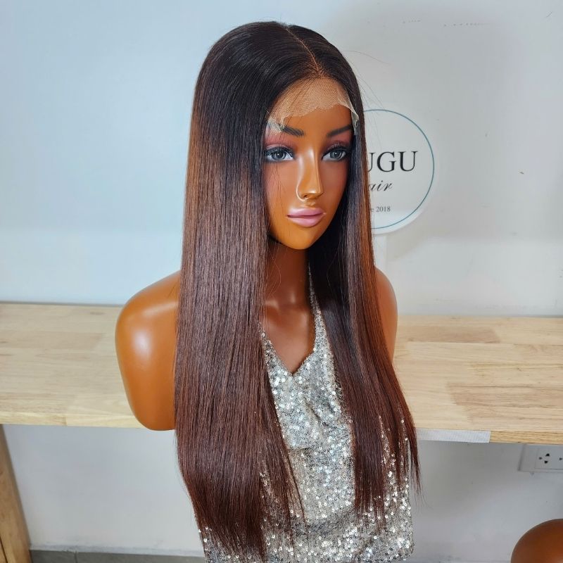 Bone Straight Wig 2x6 SDD 20 Inches 300G Made From Human Hair Sell With Price Factory