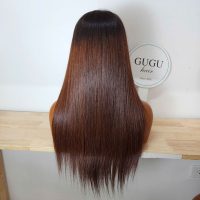 20 inches bone straight human hair wigs