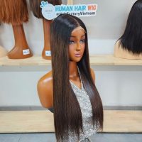 Bone Straight Human Hair Wigs Lace Sdd Vietnam, Lace Wig