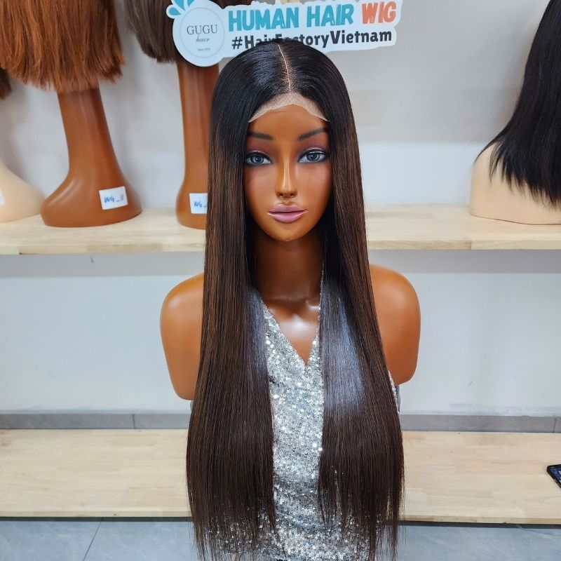 Bone Straight Human Hair Wigs Lace Sdd Vietnam, Lace Wig
