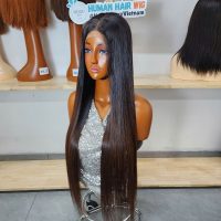 32 inch Bone Straight Ombre Colored Wig For Black Women