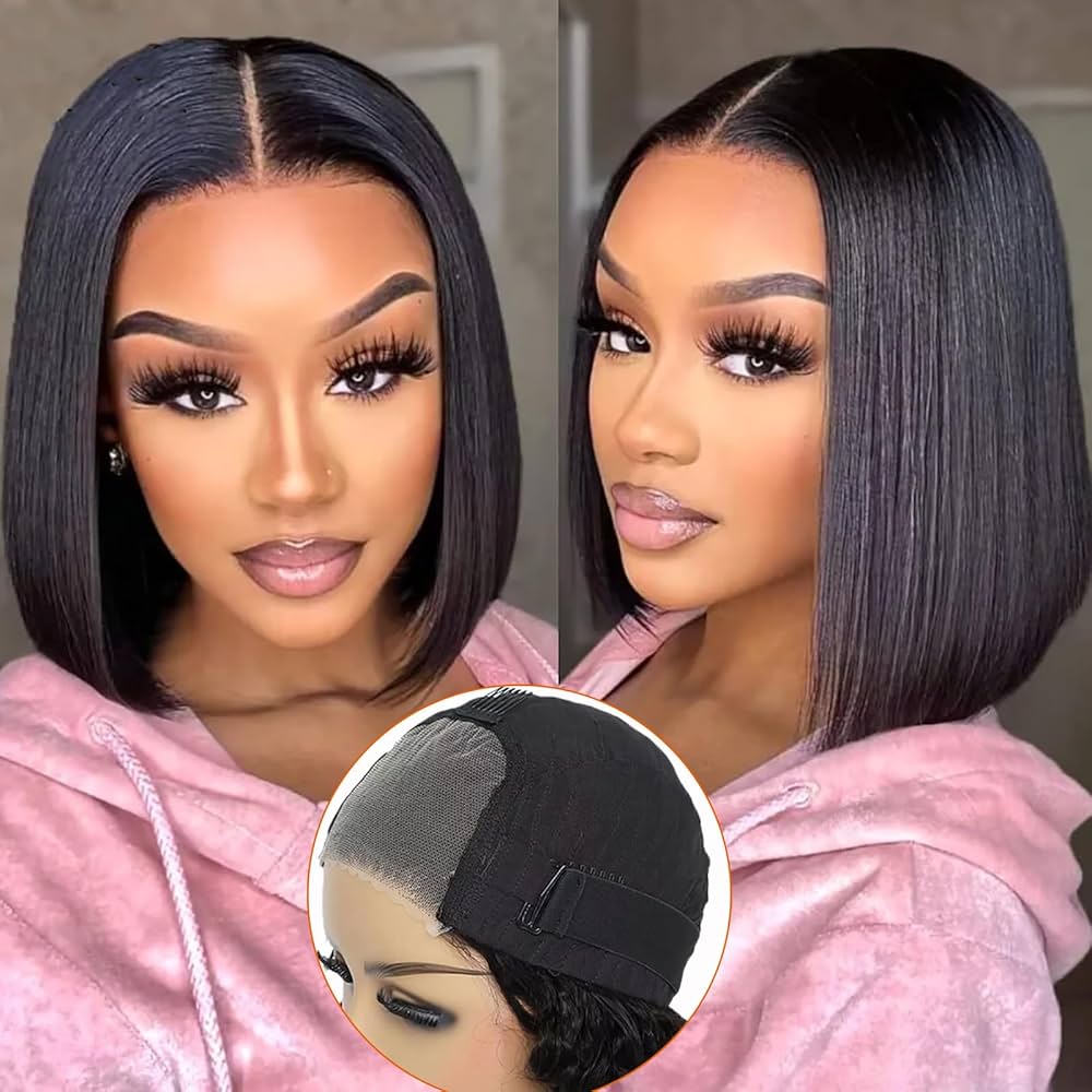 HD Lace Bob Wig – The Perfect Melt Lace Bob Wig for a Flawless Natural Look