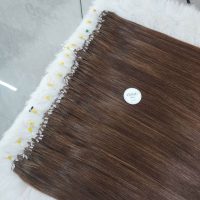 Luxury Quality H6 Feather Hair Extensions #8 Color Vietnam Hair