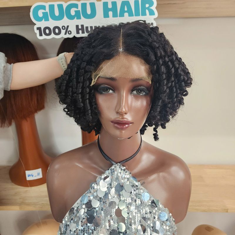 Curly Bob Wigs – Voluminous, Natural & Stylish Human Hair Curly Bob Wig Trends 5 Short Curly Afro Human Hair Wig Short Bouncy Rose Curl Wig Curly Wigs for Black Women Black Curly Wig