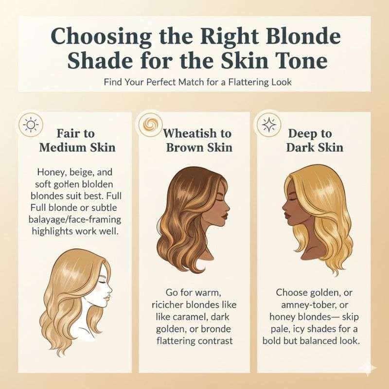 Choosing the Right Blonde Tone for Your Look