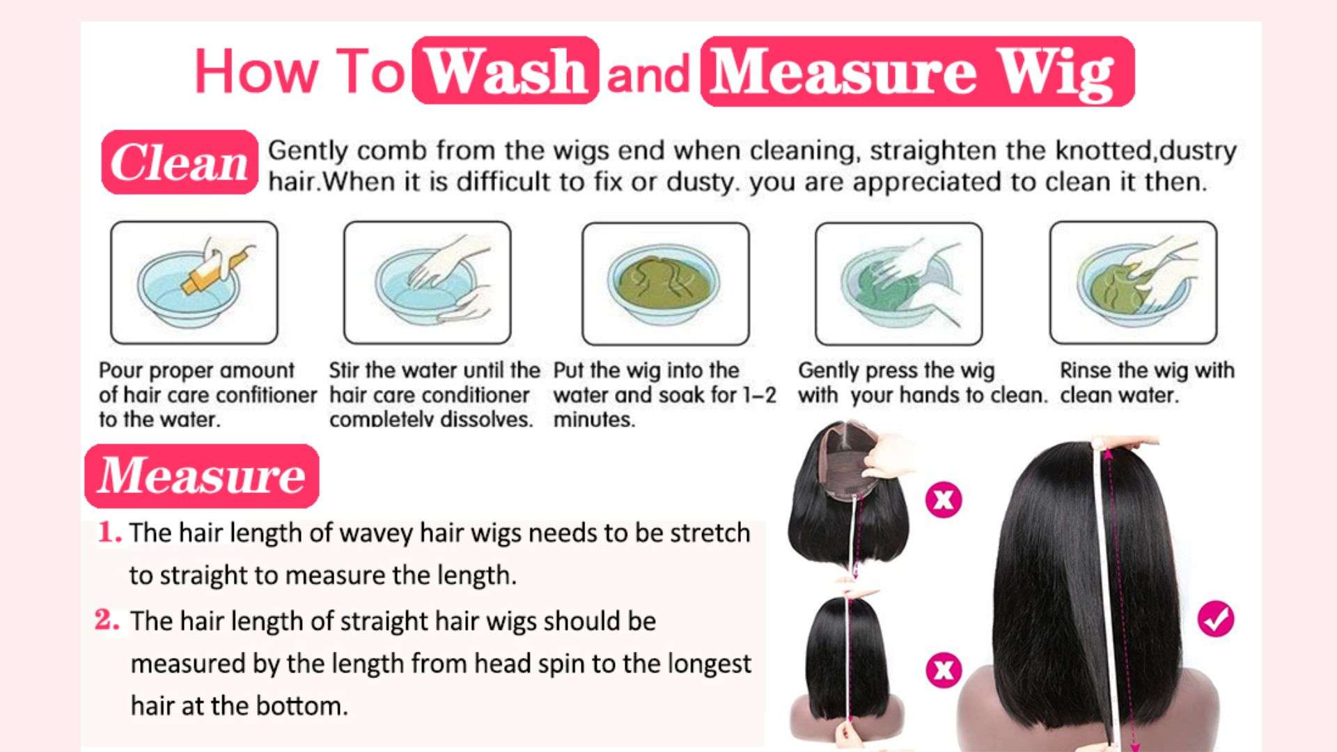 Buy Bob Wigs – Human Hair Glueless HD Lace Bob Wigs for Sale 17 How To wash and measure wig