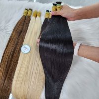 Human Hair Extensions Bulk Hair For Braiding Hair