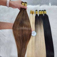 Human Hair Extensions Bulk Hair For Braiding Hair