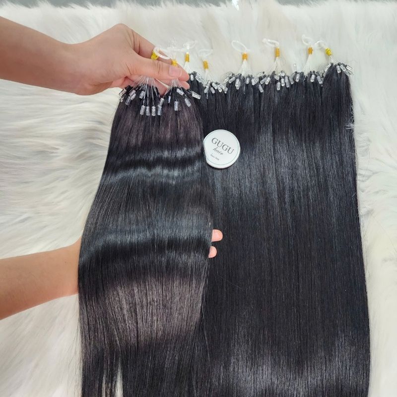 Luxury 1# H6 Feather Hair Extensions