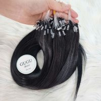 Luxury 1# H6 Feather Hair Extensions