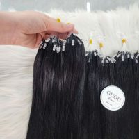 Luxury 1# H6 Feather Hair Extensions