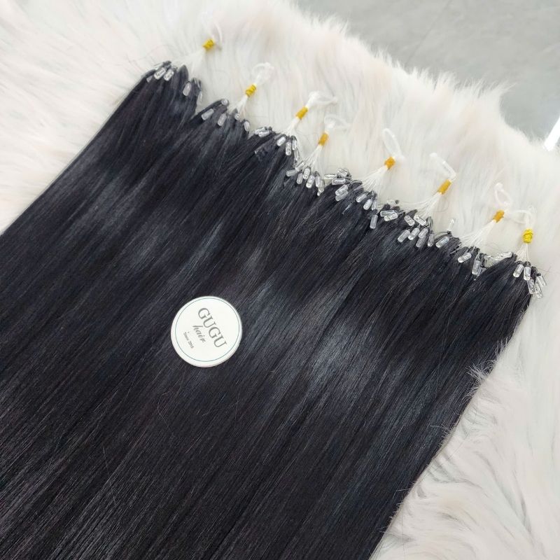 Luxury 1# H6 Feather Hair Extensions
