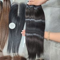Natural Bone Straight Hair Weave - High Quality Hair Weft