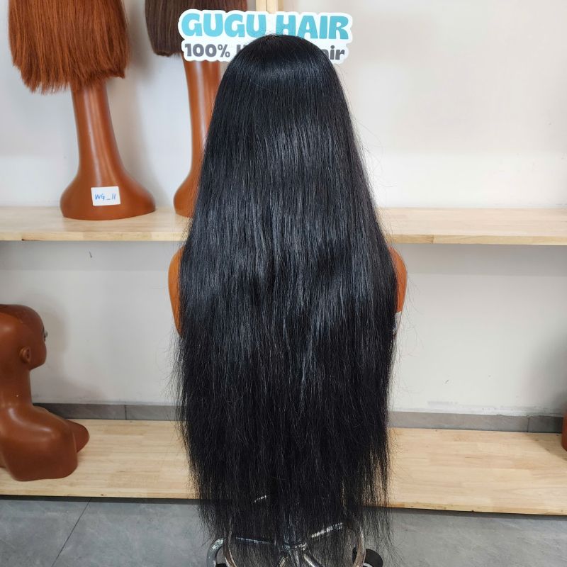 Glueless Vietnamese Natural Straight Human Hair Wig – 28 Inches | Premium Long Hair