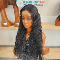 Natural Transparent Lace 180 Density 5X5 Deep Wave Wig - Natural Transparent Lace 180 Density 5X5 Deep Wave Wig